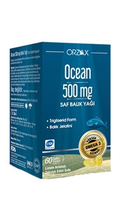 Ocean Fish Oil Kapsül Limon Aromalı